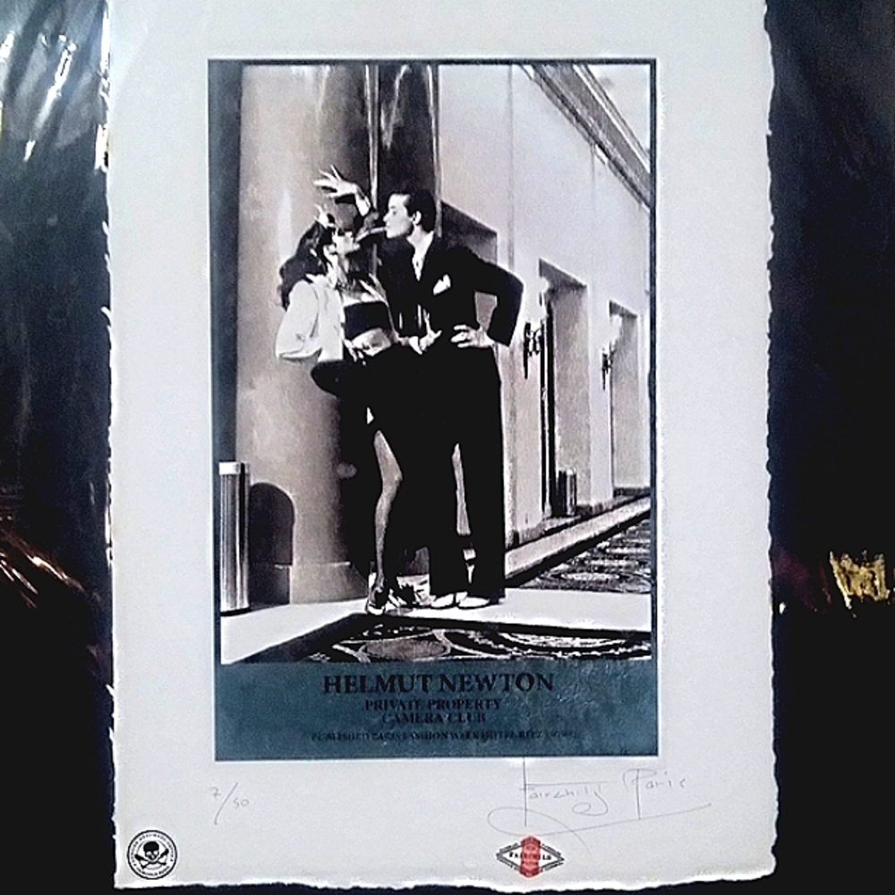 Helmut Newton, Ltd. Ed. Print by Fairchild Paris